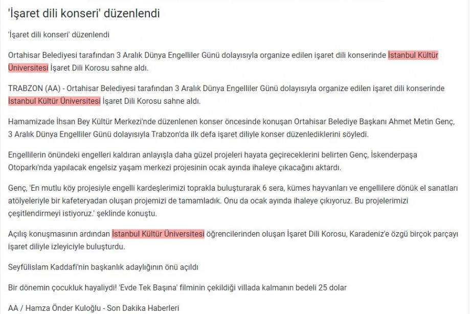 "Sign Language Concert"