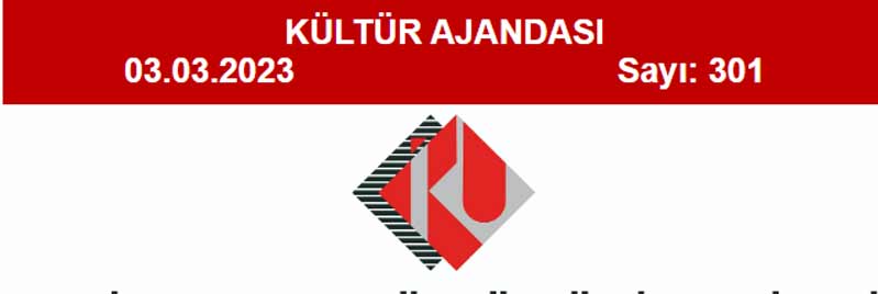 Kültür Ajandası 301. Sayı