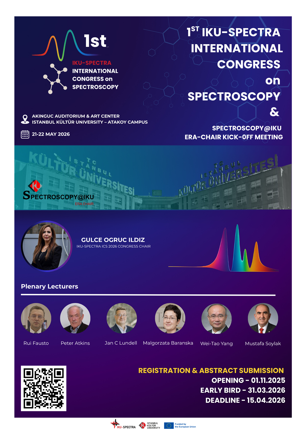 1. IKU-SPECTRA Uluslararası Spektroskopi Kongresi (ICS 2026)