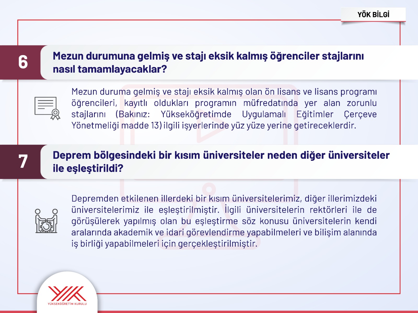 2022-2023 Bahar Yarıyılına İlişkin En Sık Sorulan Sorular