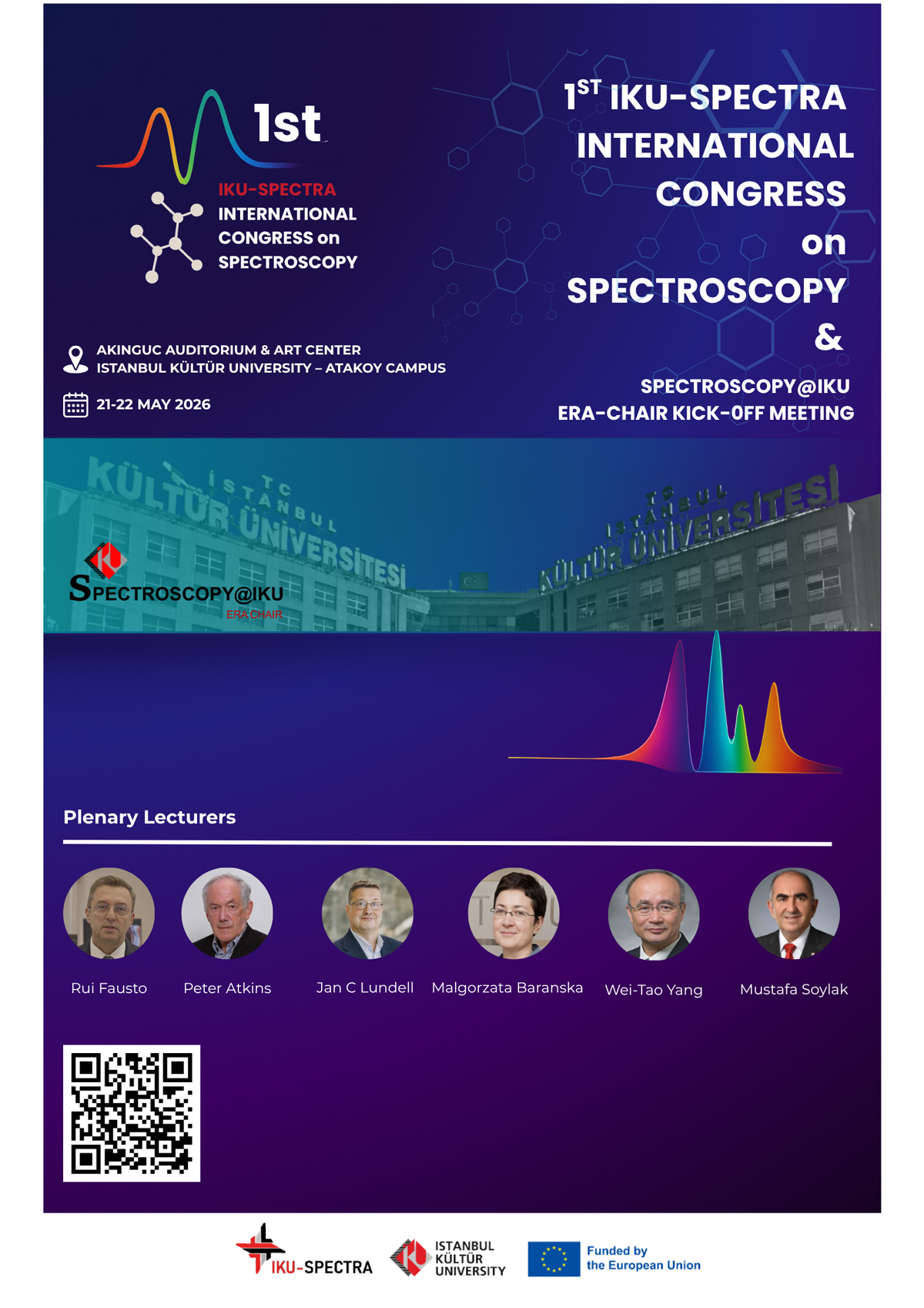 1. IKU-SPECTRA Uluslararası Spektroskopi Kongresi (ICS 2026)