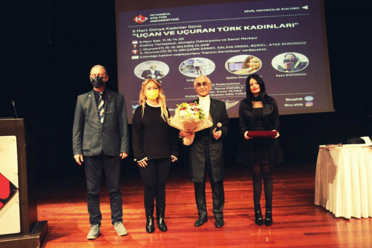 "Turkish Women Flying and Flying Airplanes"