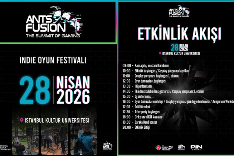 Ants Fusion 2026 Indie Oyun Festivali