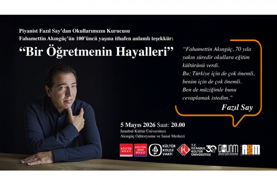 Piyanist Fazıl Say’ın ‘Bir Öğretmenin Hayalleri’ Eseri İlk Kez Sanatseverlerle Buluşacak