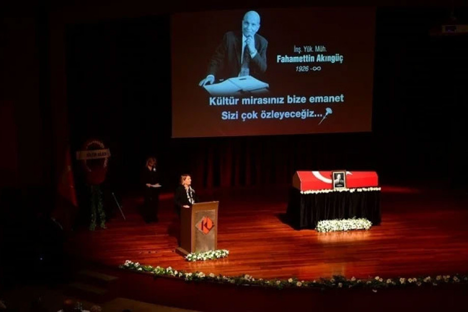 ACIMIZ BÜYÜK: Kurucu Onursal Başkanımız İnş. Yük. Müh. Fahamettin Akıngüç’ü Sonsuzluğa Uğurladık
