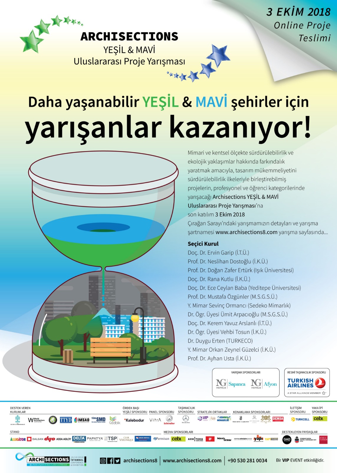 Archisections YEŞİL & MAVİ Uluslararası Proje Yarışması 